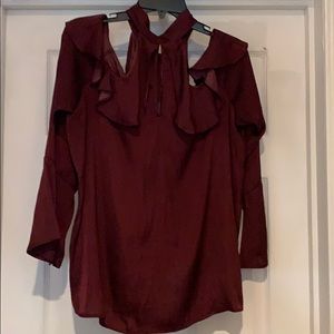 Belle sky Cold shoulder blouse